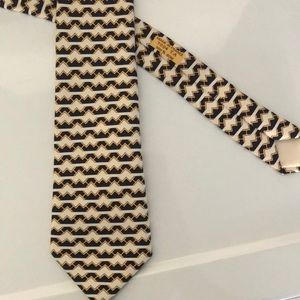 Hermès silk tie